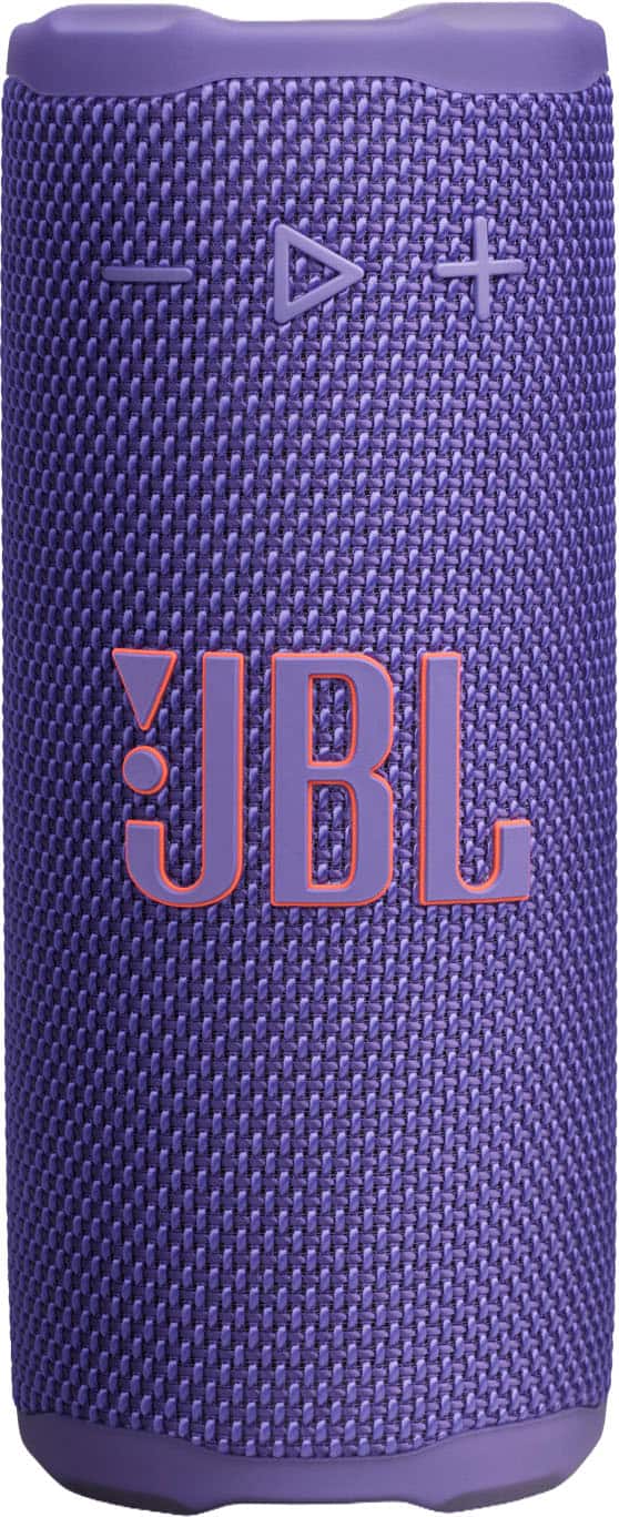 JBL - Grip Portable Wireless Speaker with Built-In Light - 2025 - Purple - Front_Zoom
