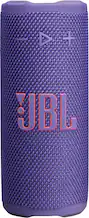 Front. JBL - Grip Portable Wireless Speaker with Built-In Light - 2025 - Purple.