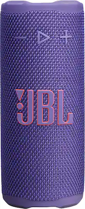 Front. JBL - Grip Portable Wireless Speaker with Built-In Light - 2025 - Purple.