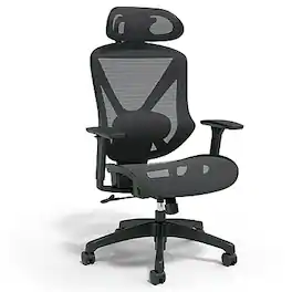 Staples - Staples® Dexley Ergonomic Mesh Swivel Task Chair, (UN56946) - Black