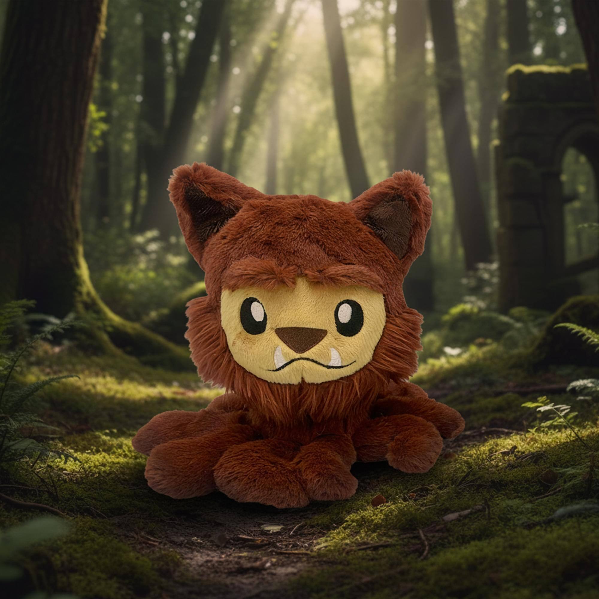 Tentacle Kitty Timber 11 Inch Plush Brown 65TMBR - Best Buy