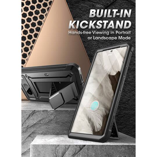 BUILT-IN KICKSTAND  
Hands-free Viewing in Portrait or Landscape Mode