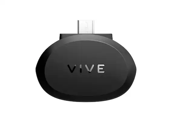 Front. HTC - HTC VIVE Focus 3 Facial Tracker - Black.