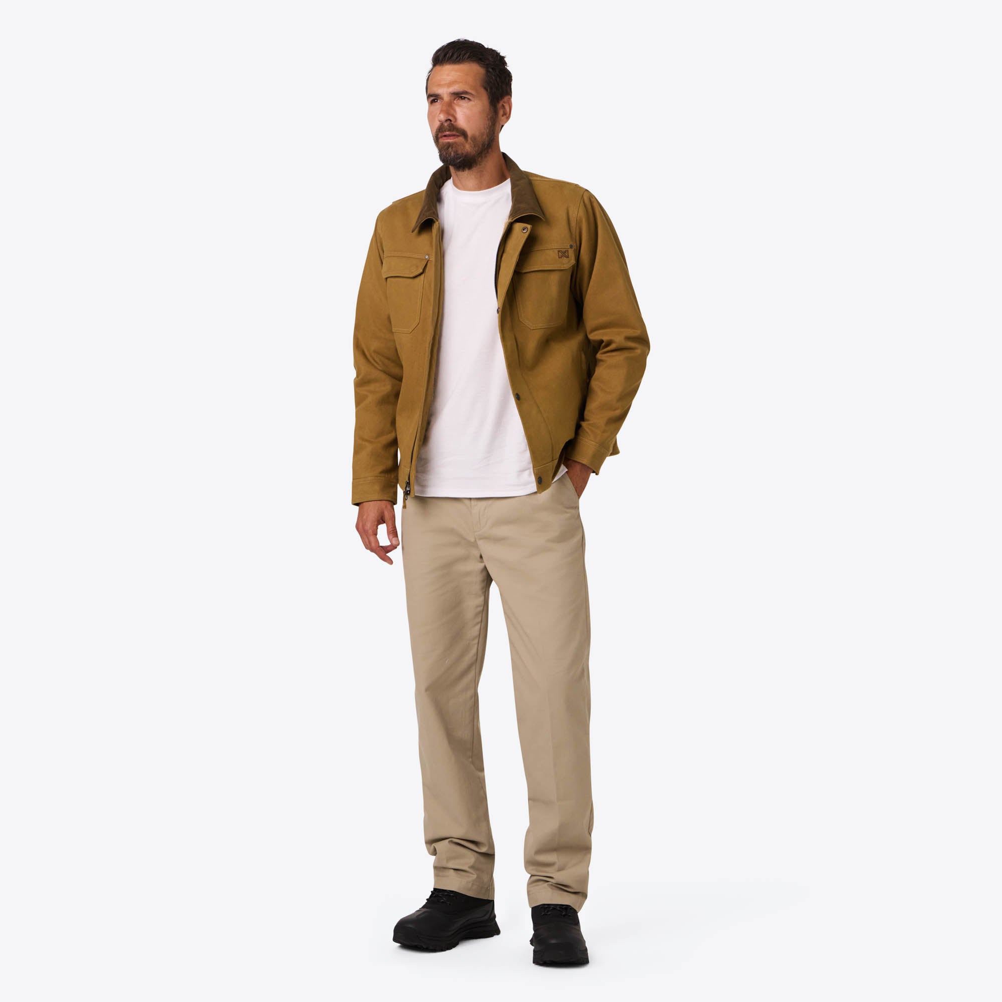 Alt View 2. Mobile Warming - Men's Ranch Heated Jacket - Tan.