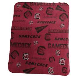 Logo Brands - South Carolina Gamecocks 50" x 60" Classic Fleece Blanket - Multicolor