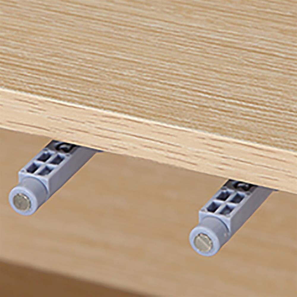 Back. Kadyn - Kadyn Sideboard Buffet Cabinet,Kitchen Storage Cabinet,Modern, 59" Wood Storage Cabinet with Doors,Natural & Gold - Natural & Gold.