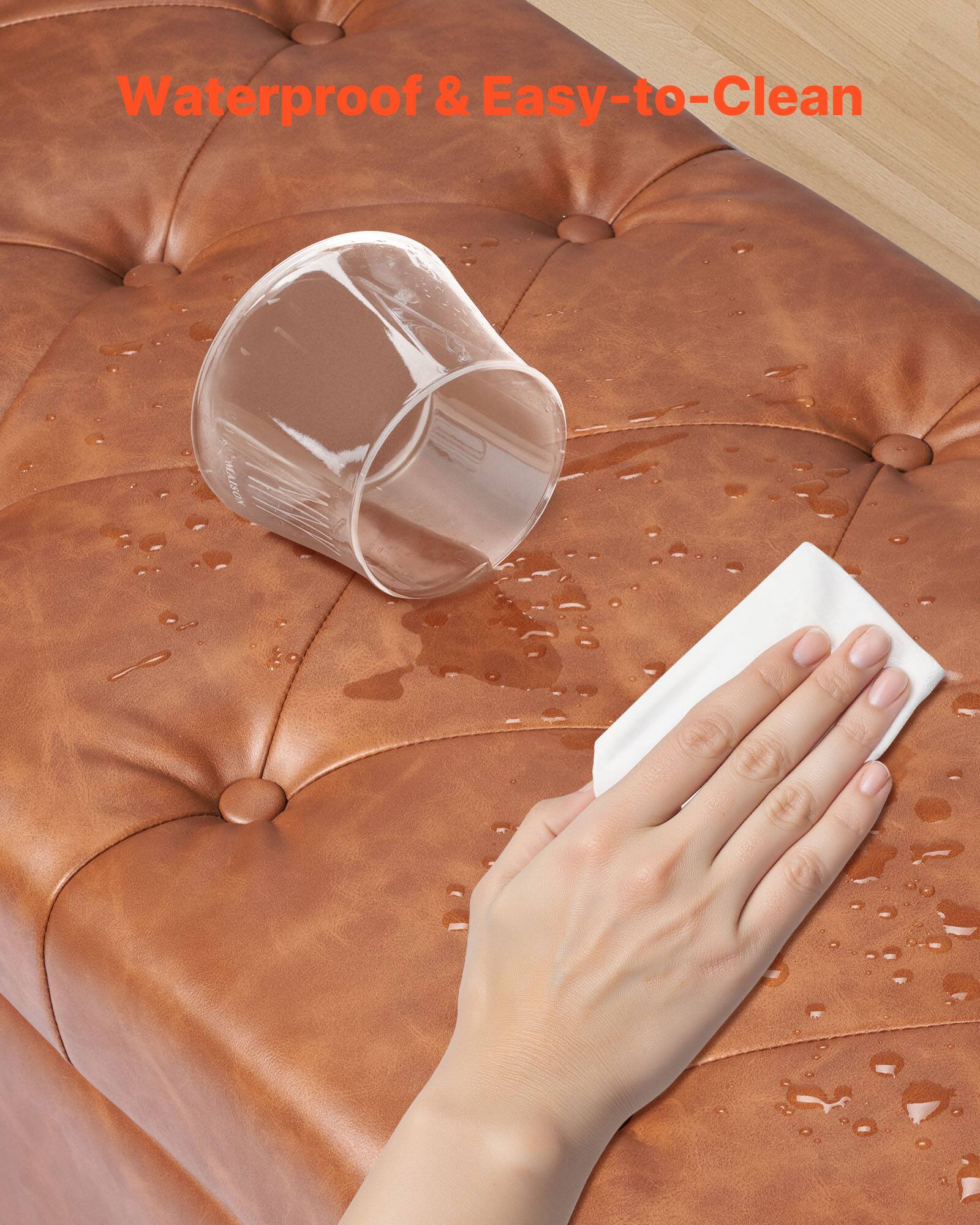 Waterproof & Easy-to-Clean