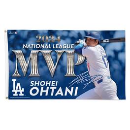 WinCraft - Shohei Ohtani Los Angeles Dodgers 2024 NL MVP 3' x 5' One-Sided Deluxe Flag - Multicolor