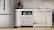 Alt View 6. Bosch - 300 Series 24" Top Control Smart Built-In Stainless Steel Tub Dishwasher with 3rd Rack and Zone Wash, 46 dBA - White.