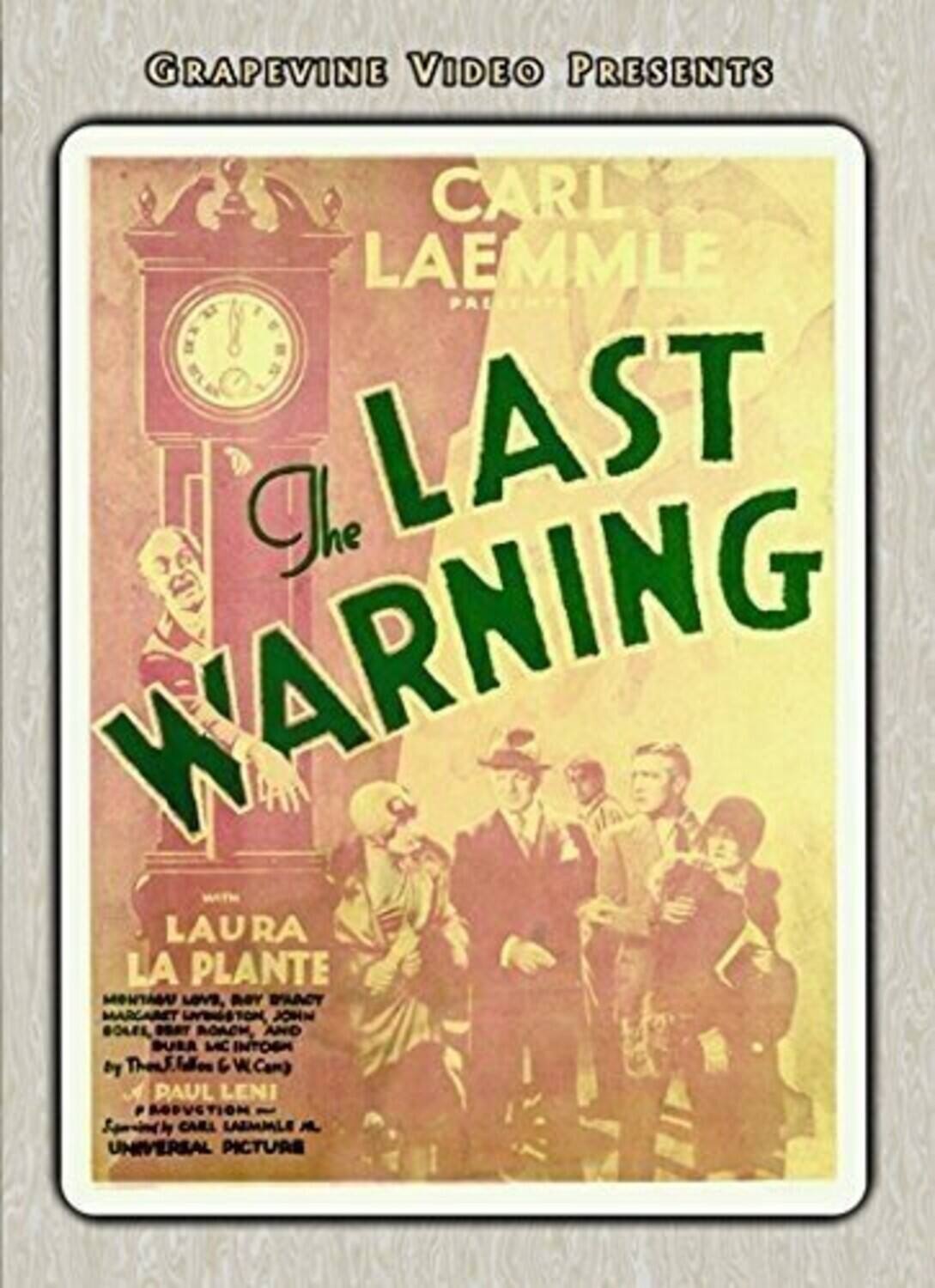 The Last Warning (1929)  - DVD