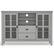 Alt View 3. Simpli Home - Artisan SOLID WOOD 53 inch Wide Contemporary TV Media Stand in Fog Grey For TVs up to 60 inches - Fog Grey.