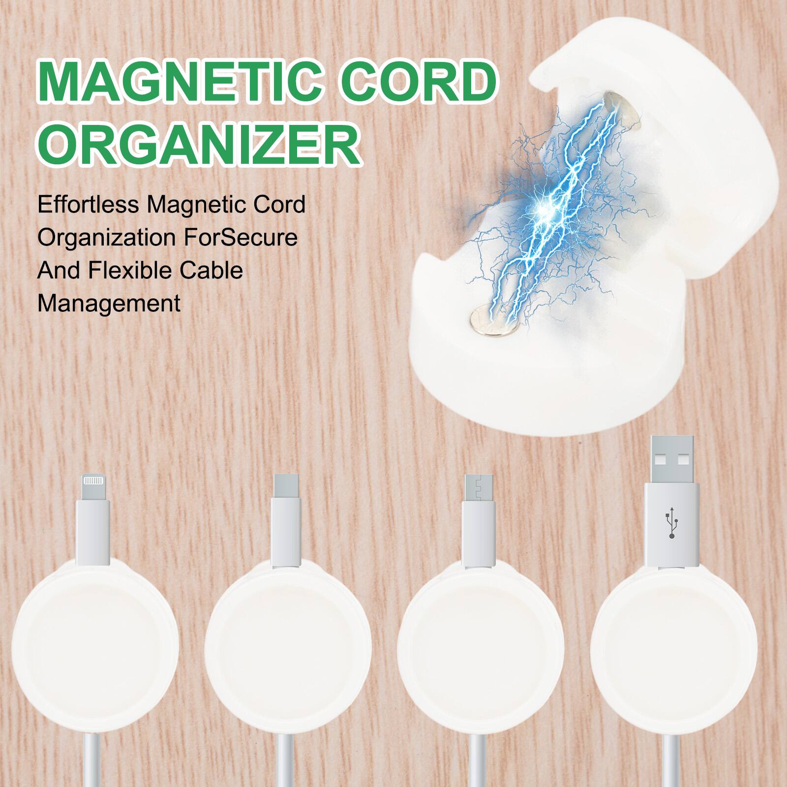 MAGNETIC CORD ORGANIZER

Effortless Magnetic Cord Organization For Secure And Flexible Cable Management