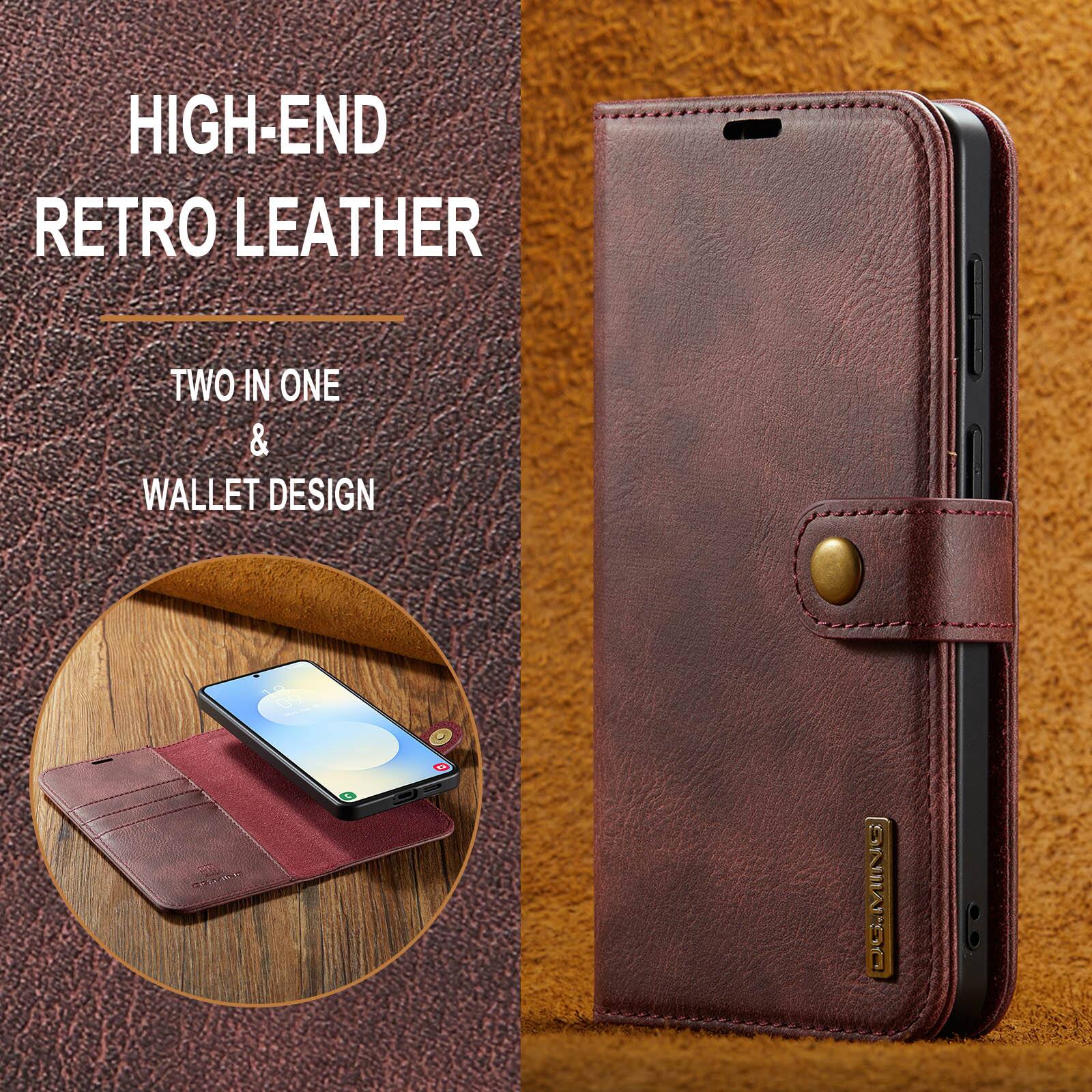HIGH-END RETRO LEATHER  
TWO IN ONE & WALLET DESIGN