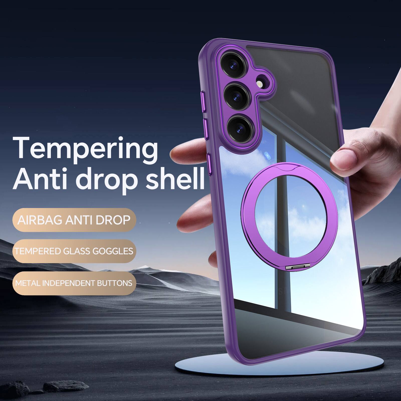 Tempering Anti drop shell

AIRBAG ANTI DROP

TEMPERED GLASS GOGGLES

METAL INDEPENDENT BUTTONS