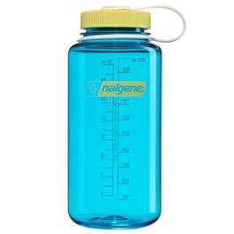 Nalgene - Sustain 32 oz. Wide Mouth Water Bottle - Blue/Atoll