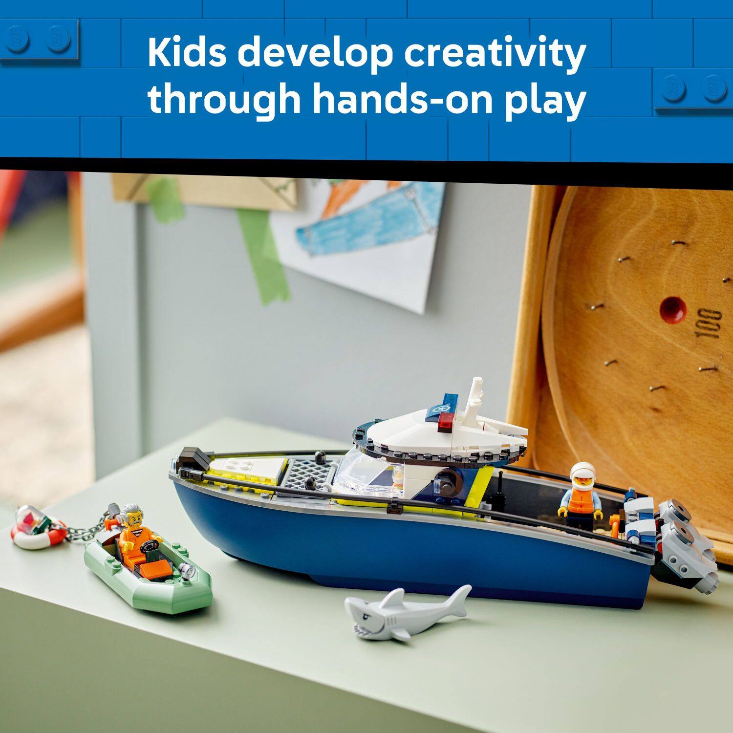 Kids develop creativity through hands-on play