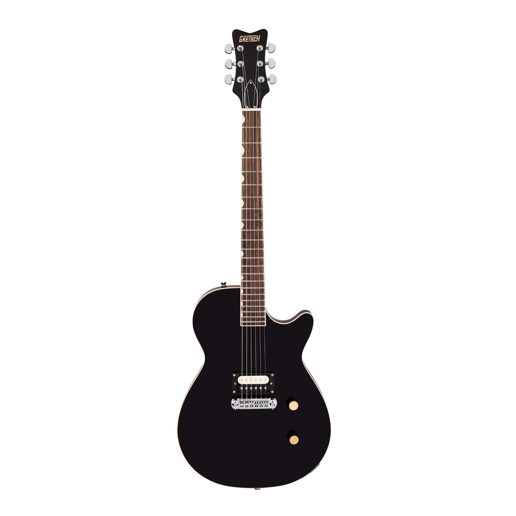 Gretsch - Streamliner Jet 1 PU 6-String Right-Hand Electric Guitar (Jet Black)