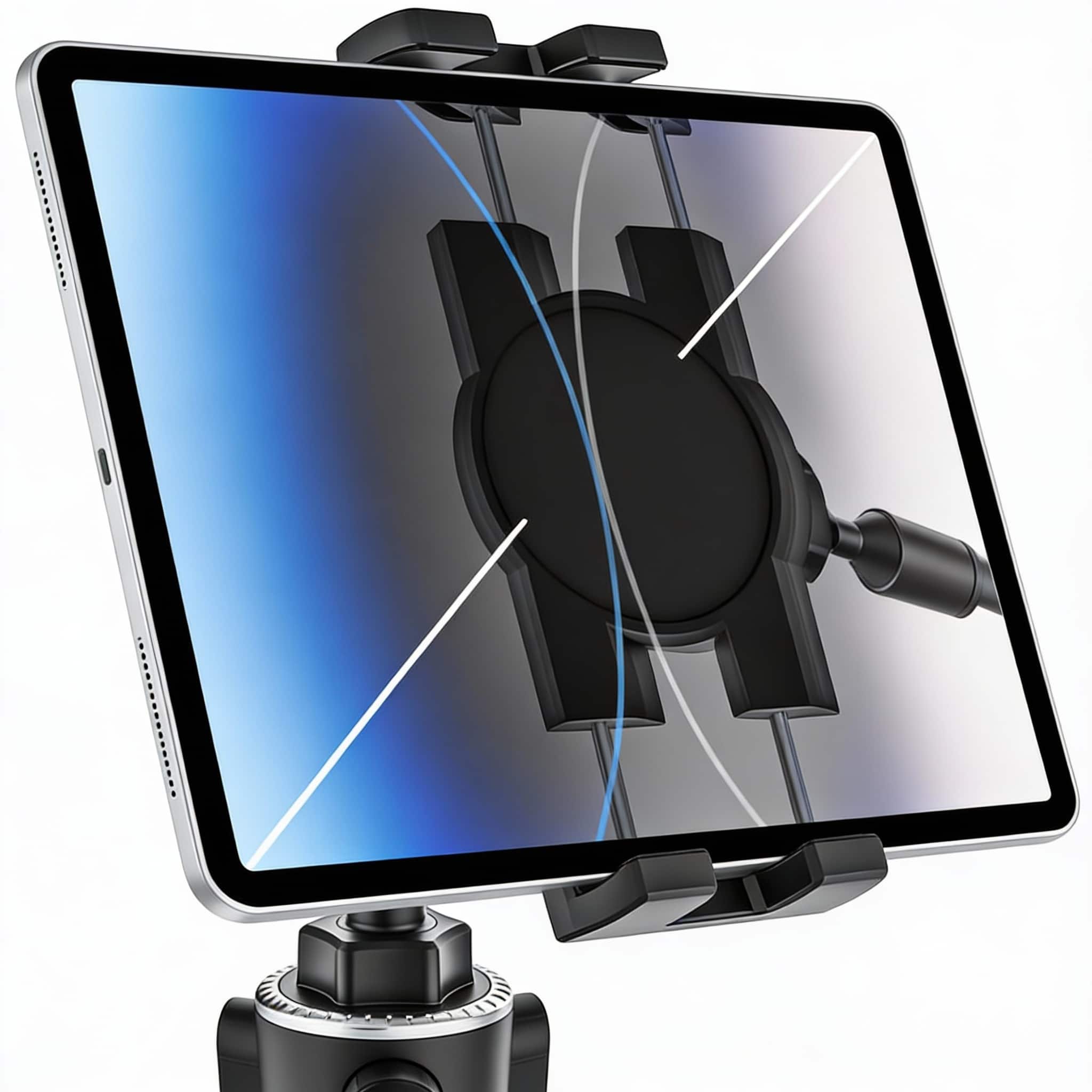 METALTON - Car Cup Holder Tablet Mount Adjustable 5 Gooseneck Arm Cupholder Stand Compatible With Ipad Pro air mini Ga - Default