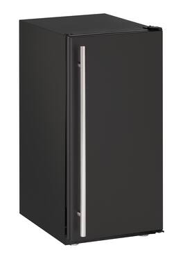 U-Line - 15" 25-lb Crescent Ice Maker - Black