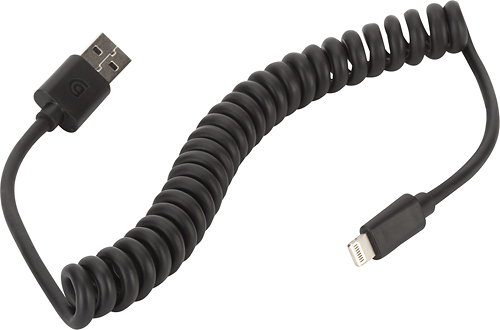 Alfombra de pies Latón plátano Griffin 4' USB-to-Lightning Cable Black GC36632 - Best Buy