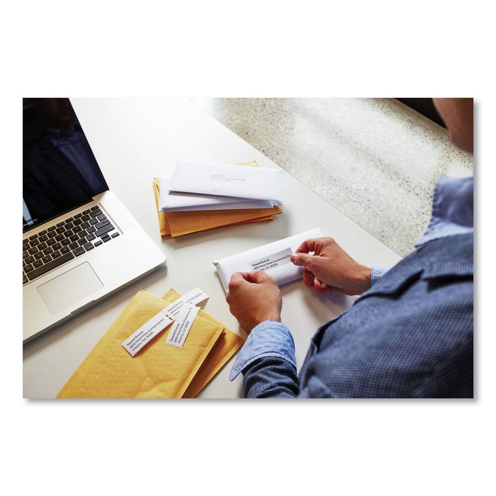 Back. DYMO - DYMO 30252 LabelWriter 1.12 in. x 3.5 in. Address Labels - White (2/Box) - White.