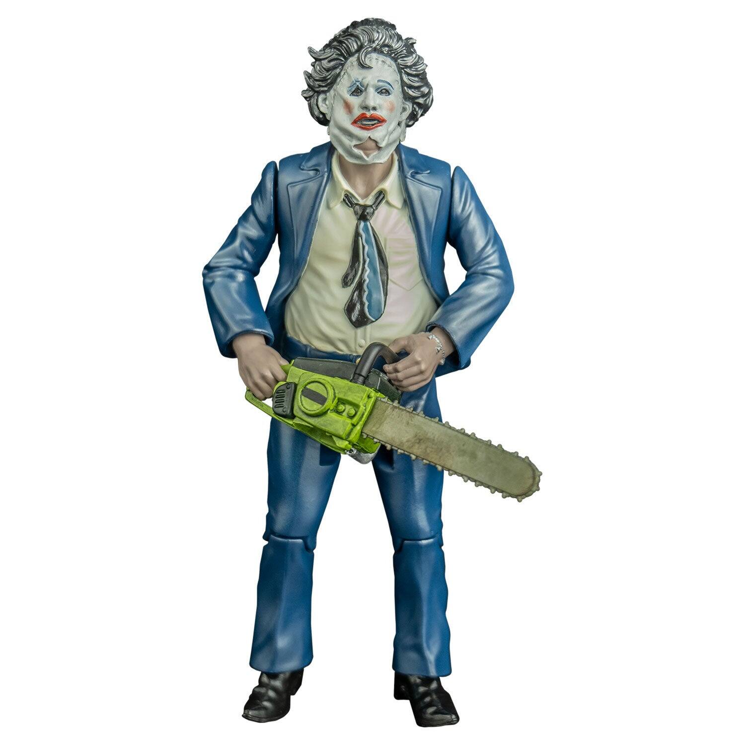 Left. Trick or Treat Studios - Trick or Treat The Texas Chainsaw Massacre (1974) 5-Inch Figures Bundle.