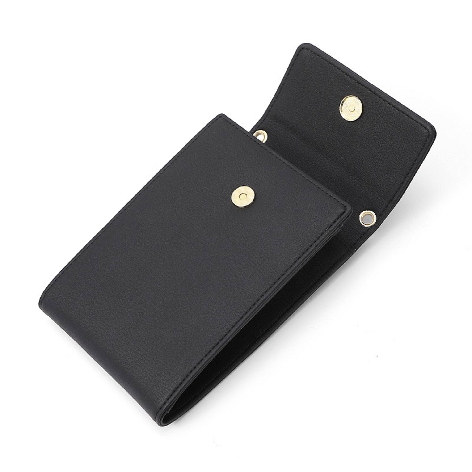 Left. Champs - Iconic Collection Smartphone Bag - Black.