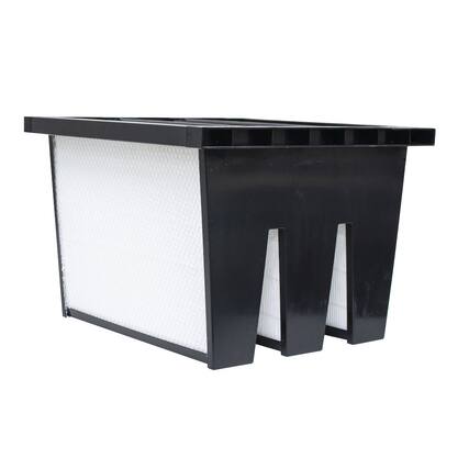 Front. XPOWER - AP-1500D Air Purification System Stage 4 V-Shaped HEPA Filter.