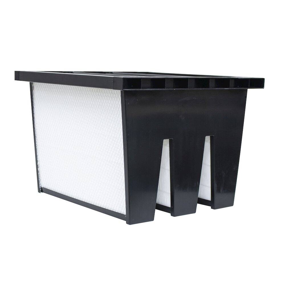 Front. XPOWER - AP-1500D Air Purification System Stage 4 V-Shaped HEPA Filter.