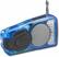 Angle Standard. Freeplay Energy - EyeMax AM/FM Emergency Radio w/LED Flashlight and Hand Crank - Transparent Blue.