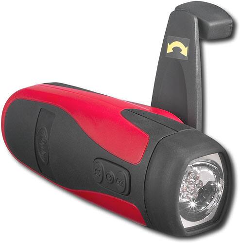 Alt View Standard 2. Freeplay Energy - Light Center w/3 LED Hand-Crank Flashlights & Wall Charging Unit.