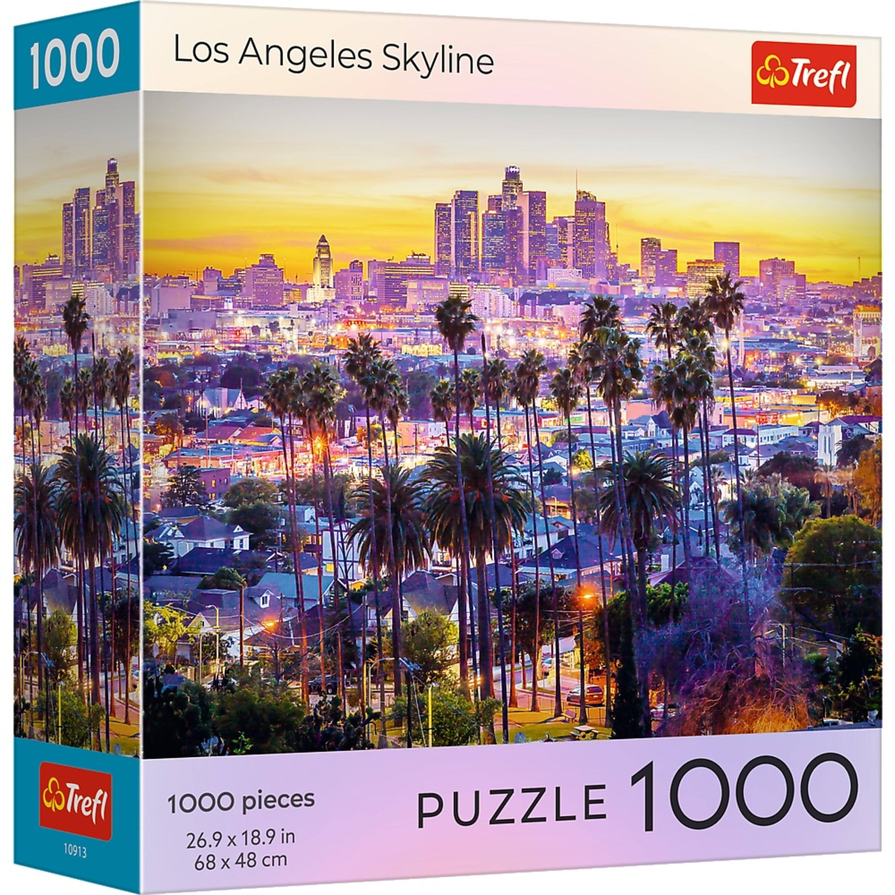 Trefl - Red 1000 Piece Puzzle - Cities - Los Angeles Skyline