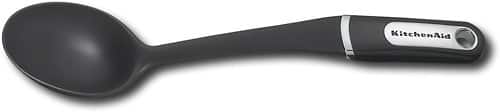 Front Standard. KitchenAid - Cook's Series Nylon Basting Spoon - Black.