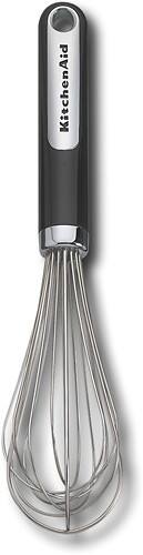 Front Standard. KitchenAid - Utility Whisk - Black.