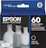 Front. Epson - 60 Ink Cartridge - Black.