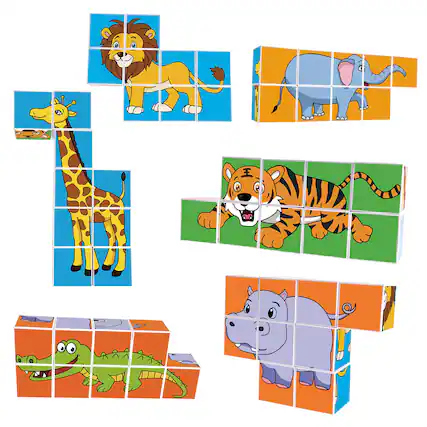 Front. PicassoTiles - PICASSO-TILES 9 PC Magnetic Building Puzzle Cubes Set for Kids Ages 3+ - Multicolor.
