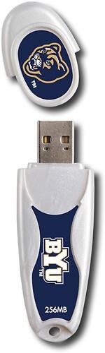 Front Standard. PNY - Collegiate Attaché 256MB USB 2.0 Flash Drive (Brigham Young University).