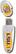 Front Standard. PNY - Collegiate Attaché 256MB USB 2.0 Flash Drive (Louisiana State University).