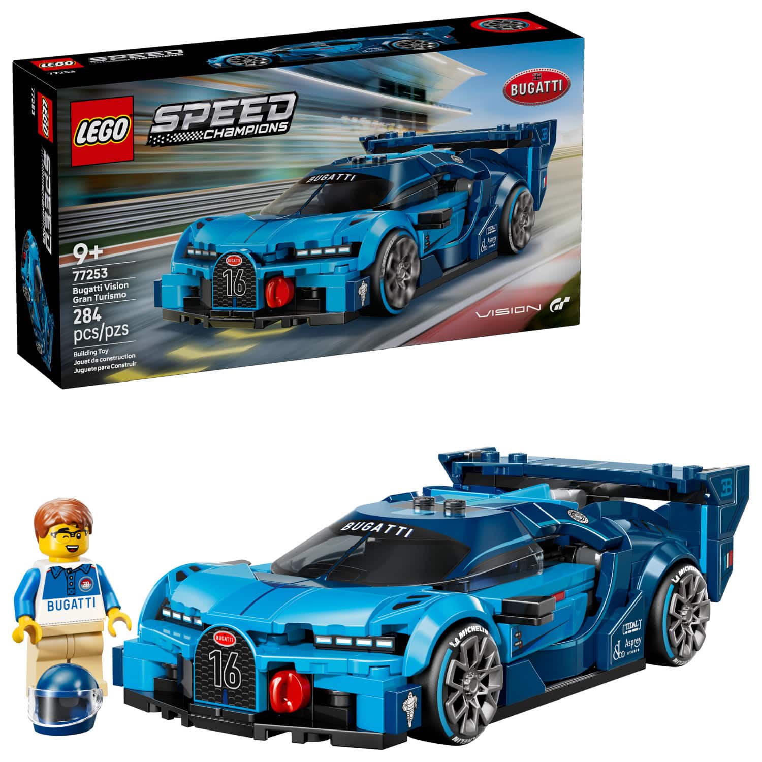 LEGO - Speed Champions Bugatti Vision Gran Turismo Hyper Sports Car 77253 price history on PriceWatchPro