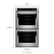 Alt View Zoom 12. KitchenAid - 30" Built-In Double Electric Convection Wall Oven - Stainless steel.