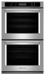 Front Zoom. KitchenAid - 27" Built-In Double Electric Wall Oven.