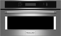 Front. KitchenAid - 1.4 Cu. Ft. Built-In Microwave - Stainless Steel.