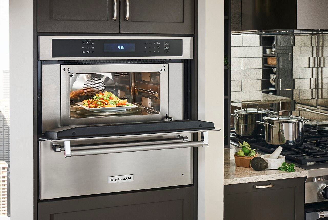 Best Buy: KitchenAid 1.4 Cu. Ft. Built-In Microwave Stainless steel
