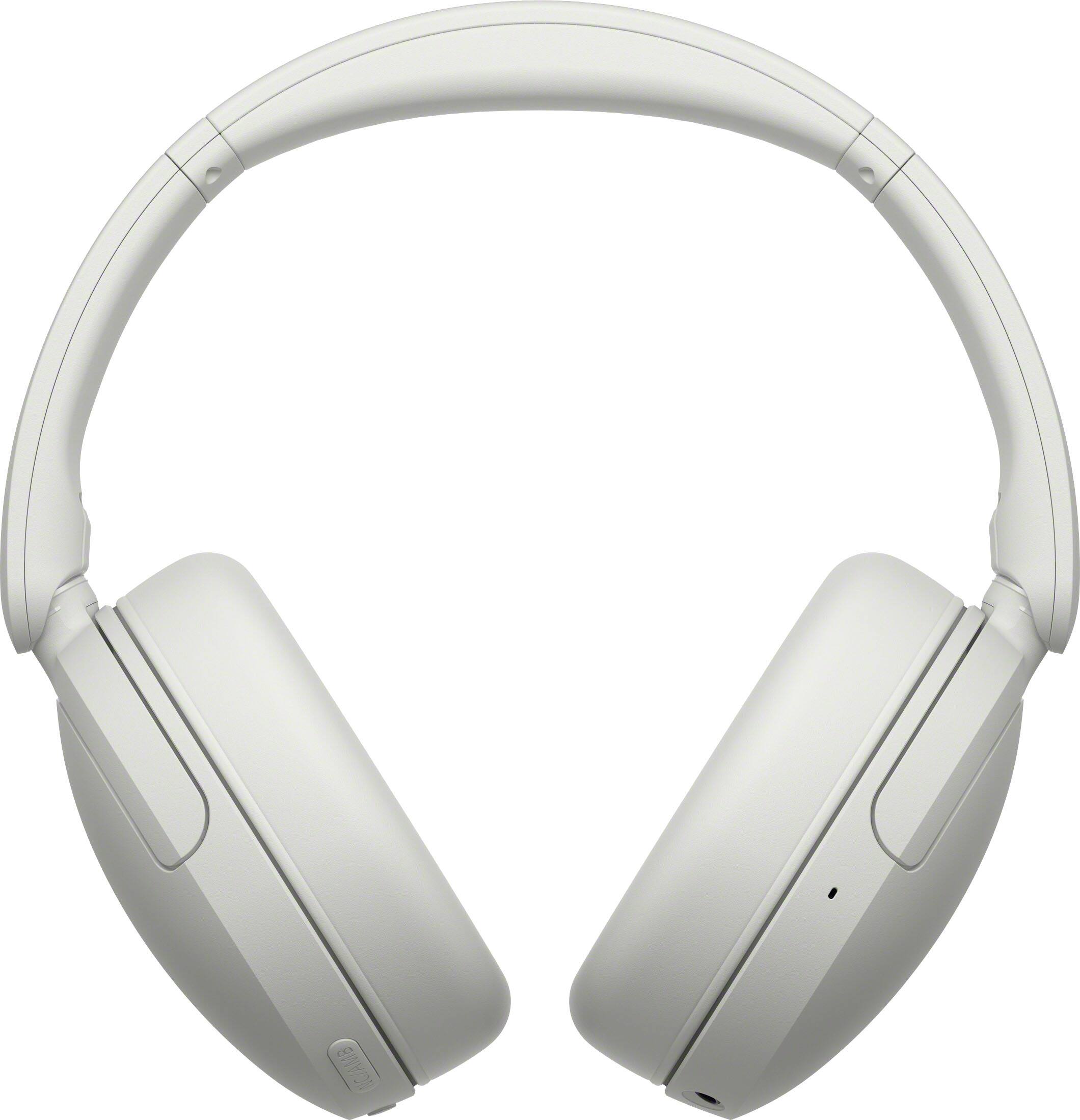 Back. Sony - WH-CH730N Wireless Noise Cancelling Headphones - White.