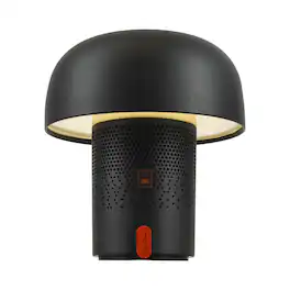 Kooduu - Sensa Play- Black Lamp, Cordless rechargeable indoor/outdoor speaker Lamp, Sound by JBL