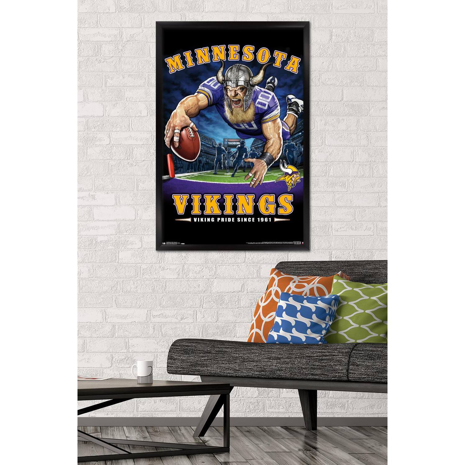 MINNESOTA  
VIKINGS  
VIKING PRIDE SINCE 1961