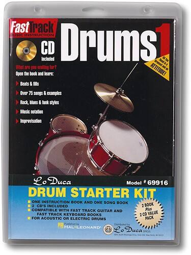 Front Standard. LoDuca - Fast Track Drum Series Instruction Book and CD.