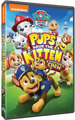 Paw Patrol: Pups Save The Kitten Catastrophe Crew DVD - Best Buy
