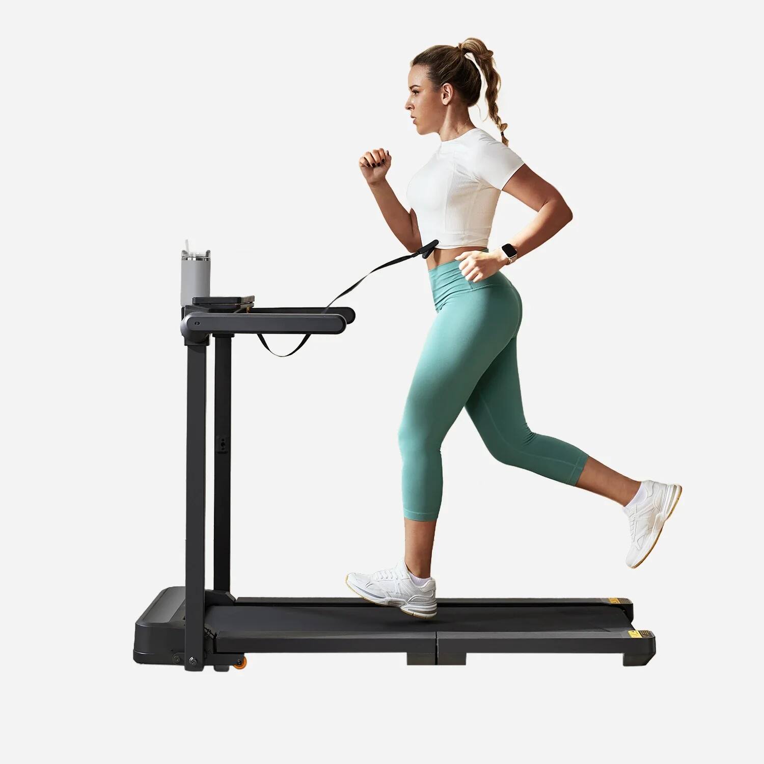 Alt View 2. WalkingPad - WALKINGPAD MX10 VERTICAL FOLD TREADMILL - Black.