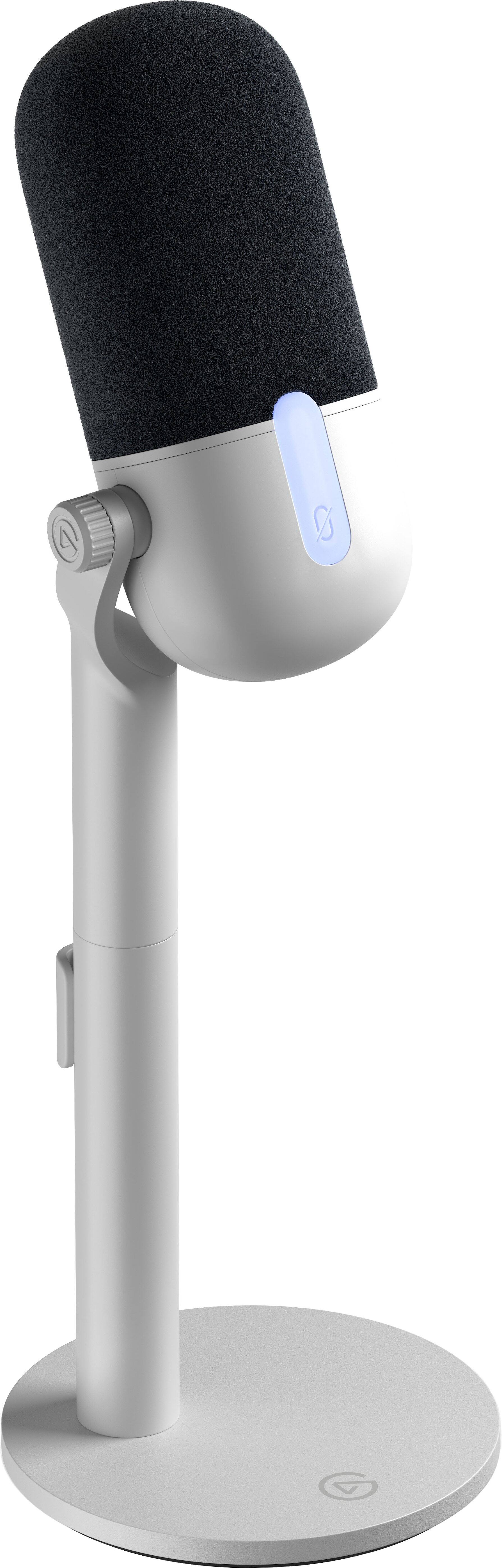 Alt View 7. Elgato - Wave Neo Wired Cardioid Condenser USB Microphone - White.